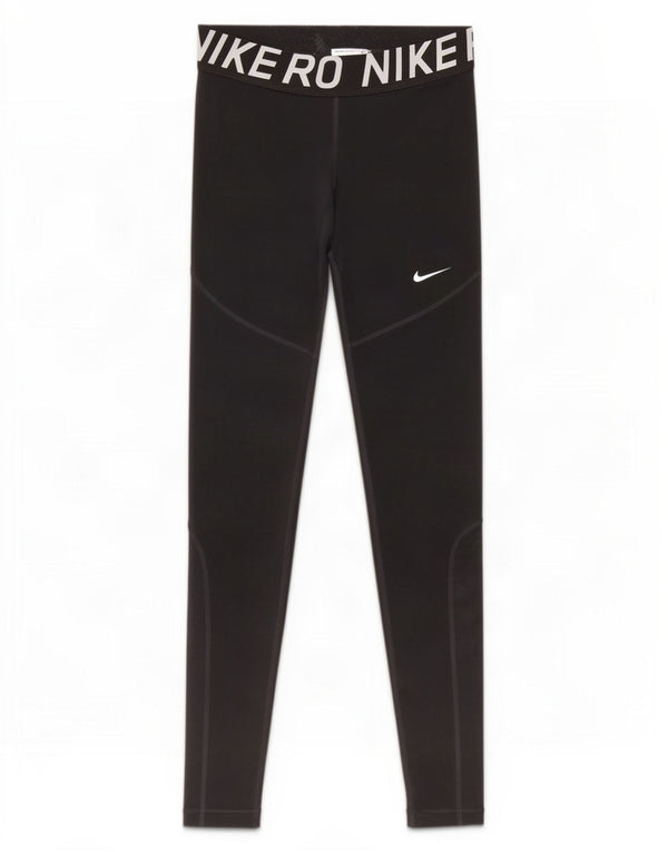 Nike Ženske Dri Fit Graphic Leggings UK 8 Male crne poliesterske