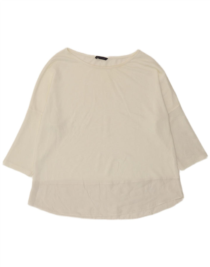 Marks & Spencer Ženska majica s 3/4 rukavima UK 18 XL Off White