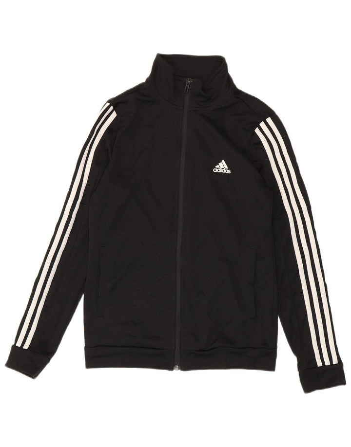 Adidas ženska gornja jakna trenirke UK 8/10 mali crni poliester