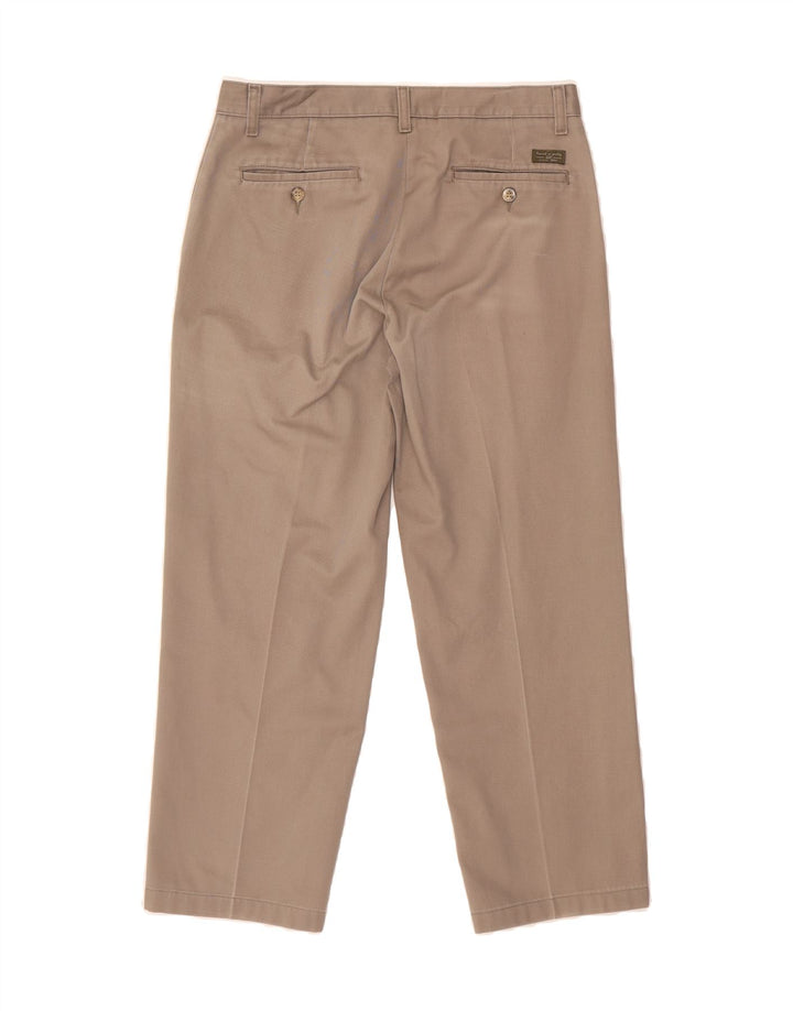 LEE Mens Straight Chino Trousers W32 L27 Beige Vintage Lee and Second-Hand Lee from Messina Hembry 