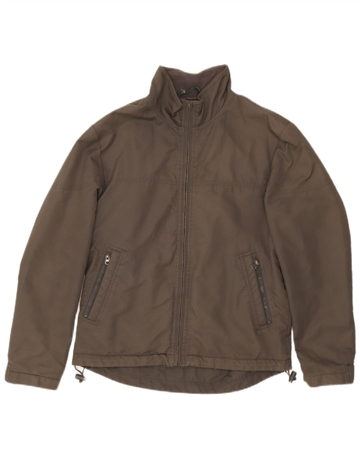 Zara muška bomber jakna UK 40 Large kaki najlon