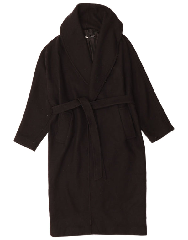 Zara ženski kaput UK 14 Srednje crni