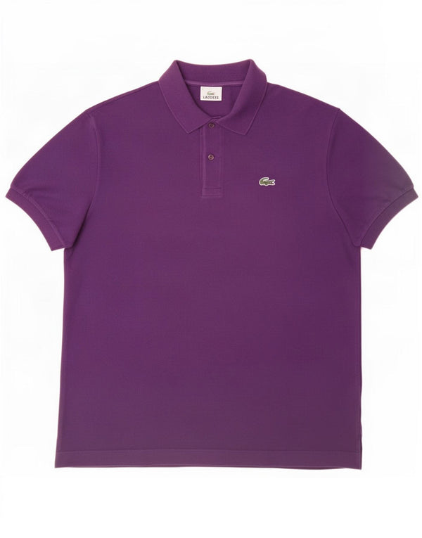 Lacoste muška polo majica veličina 6 XL ljubičasti pamuk