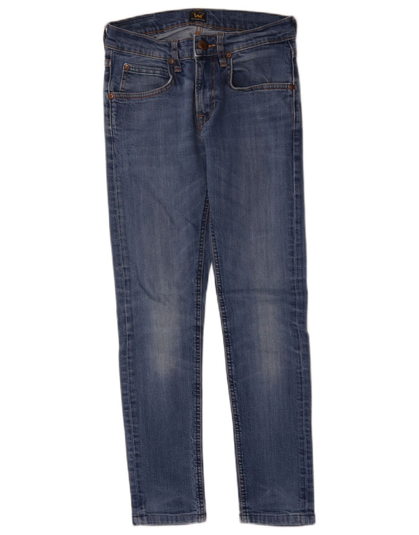 Lee Mens Luke Slim Jeans W27 L27 Plavi pamuk