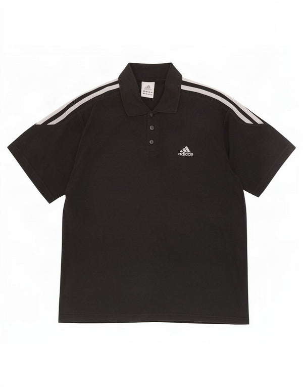 Adidas muška polo majica UK 42/44 veliki crni pamuk