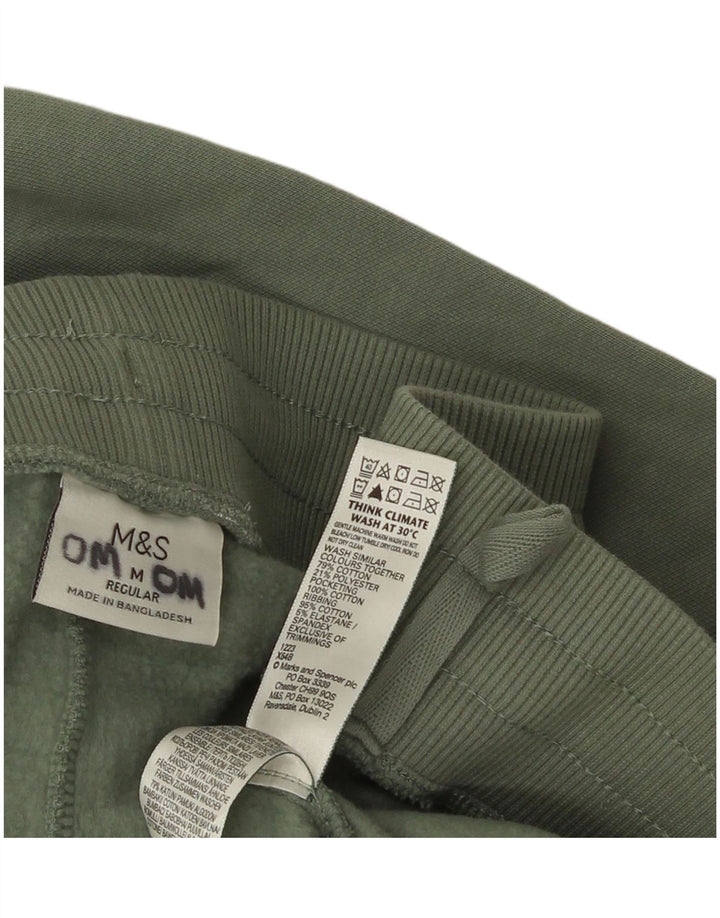 Marks & Spencer Mens Regular Trenirka Hlače Joggers srednje zelene