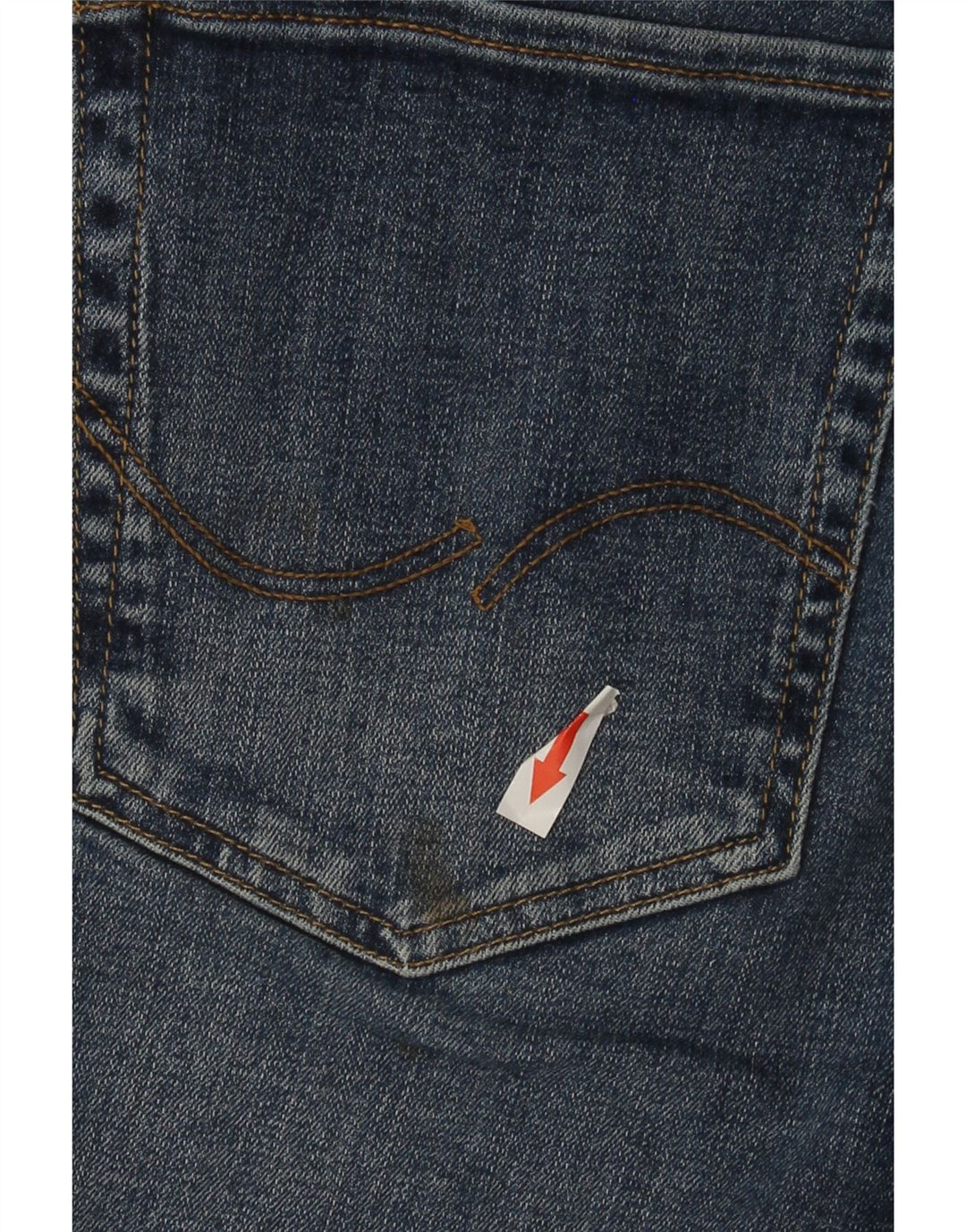 JACK & JONES Muške traper kratke hlače male W29, plavi pamuk
