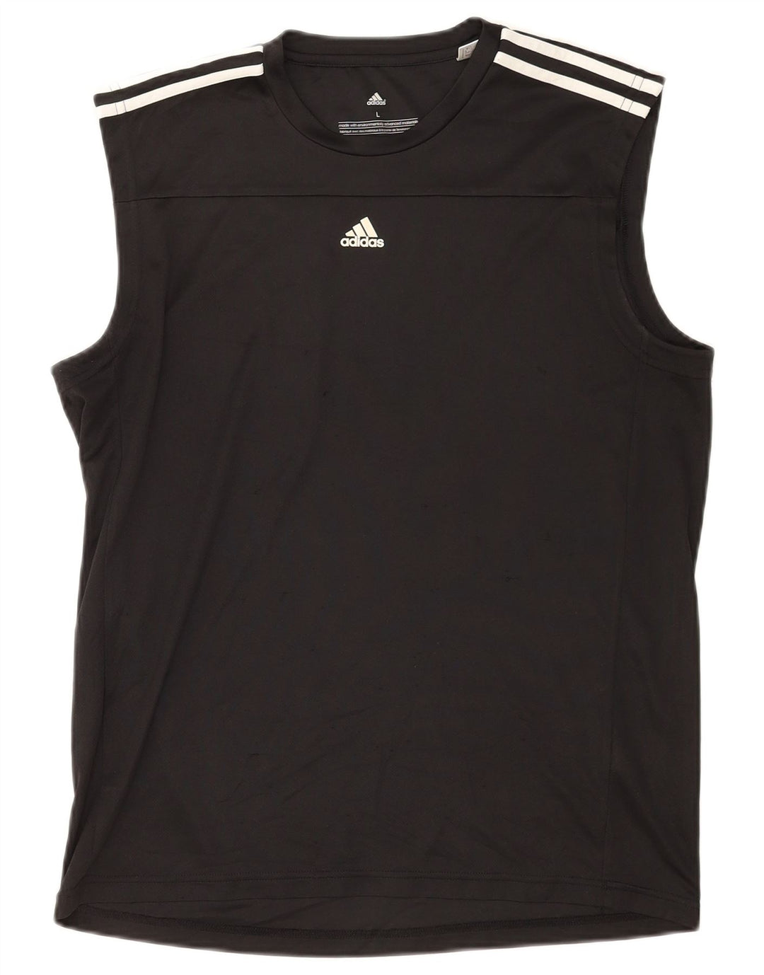 Adidas muški prsluk Climalite Veliki crni poliester