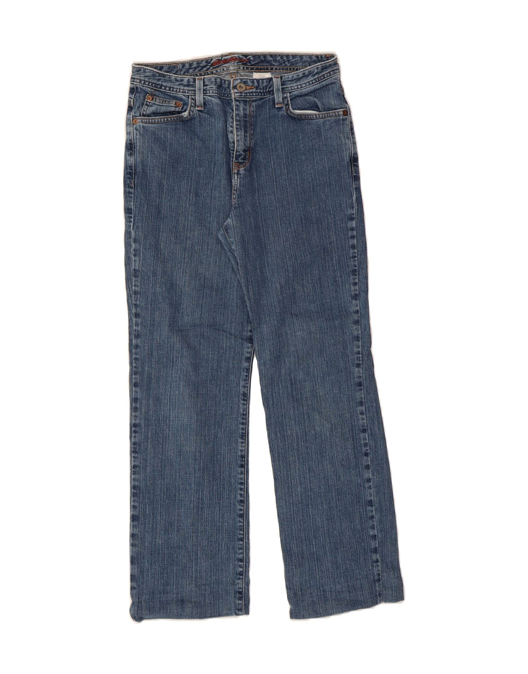 EDDIE BAUER Womens Straight Jeans US 6 Medium W30 L28 Blue Cotton Vintage Eddie Bauer and Second-Hand Eddie Bauer from Messina Hembry 