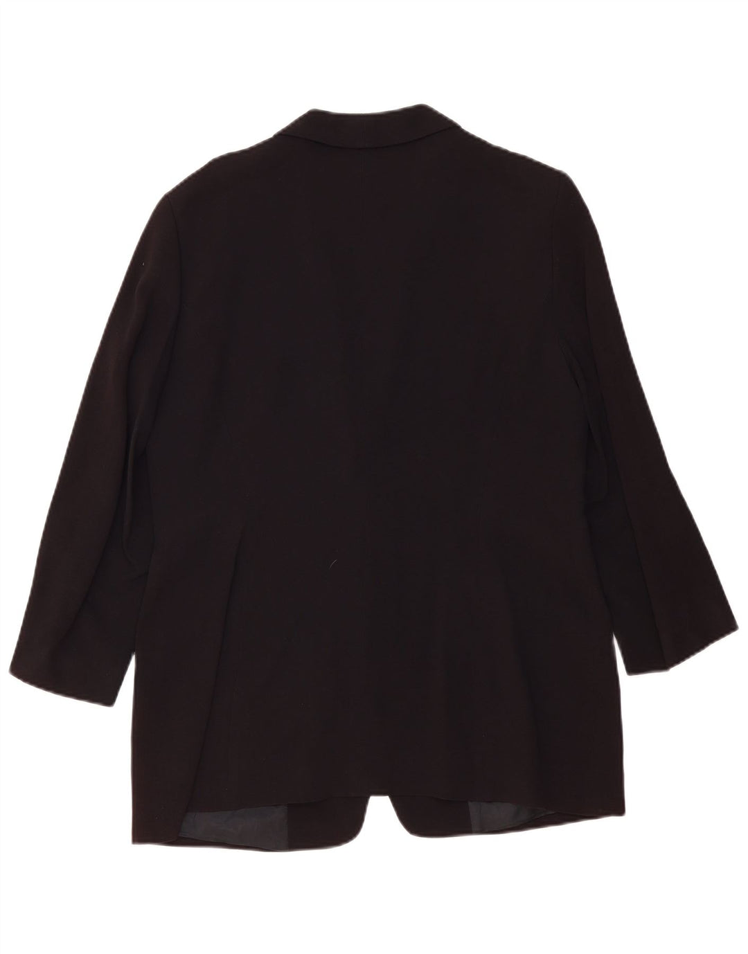 ZARA ženski sako s 1 gumbom i 3/4 rukavima EU 44 XL od crne svile