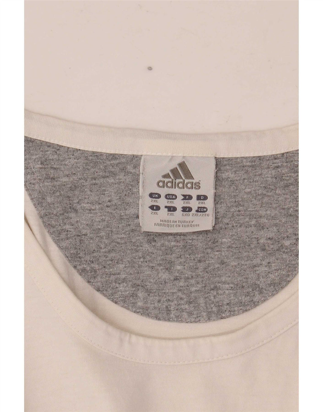 Adidas muški prsluk 2XL bijeli