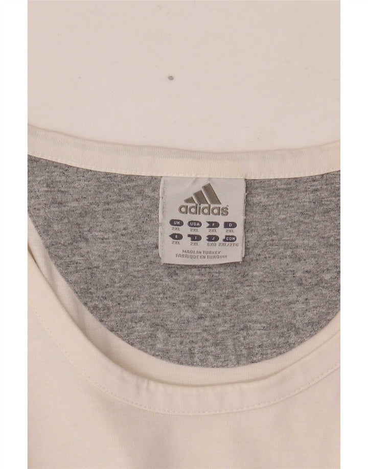 Adidas muški prsluk 2XL bijeli