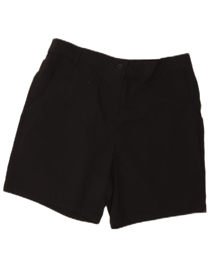 Mountain Warehouse Ženske chino kratke hlače UK 12 srednje W30 crni poliester