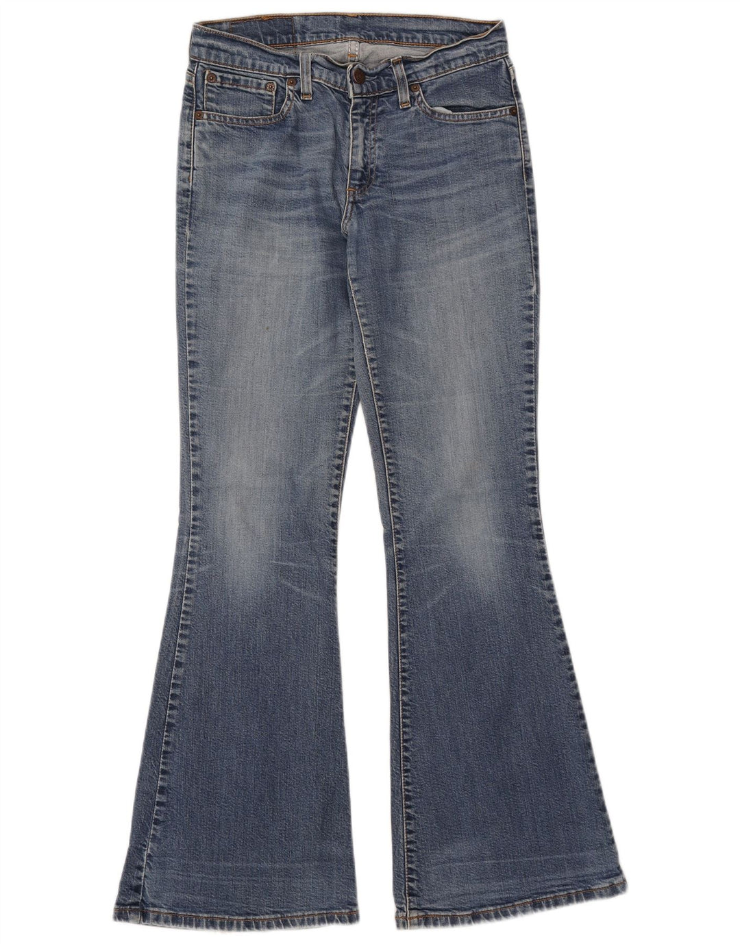 Levi's ženske 544 lepršave traperice W28 L32 plavi pamuk