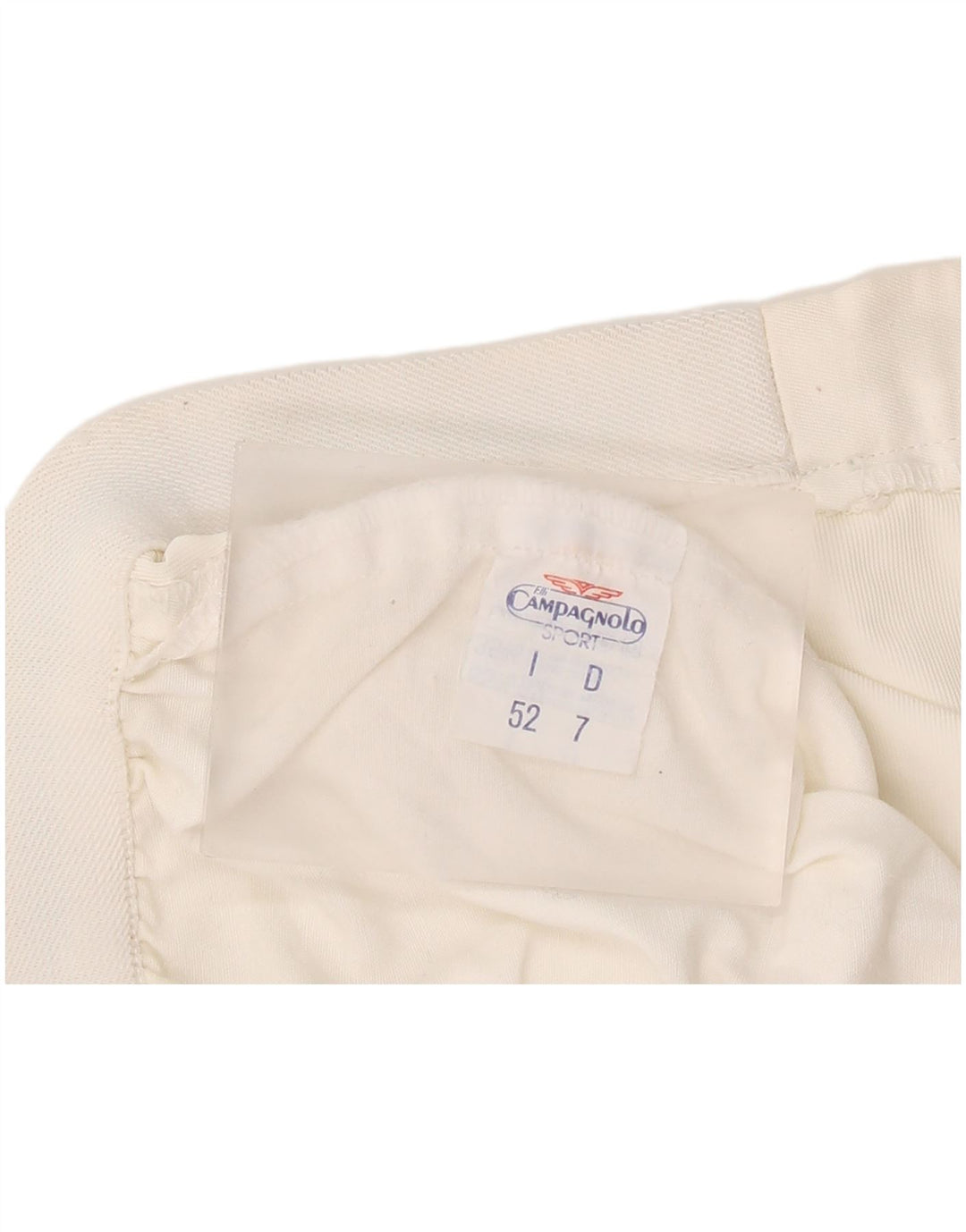 CAMPAGNOLO Muške chino kratke hlače IT 52 XL W36 bijeli poliester