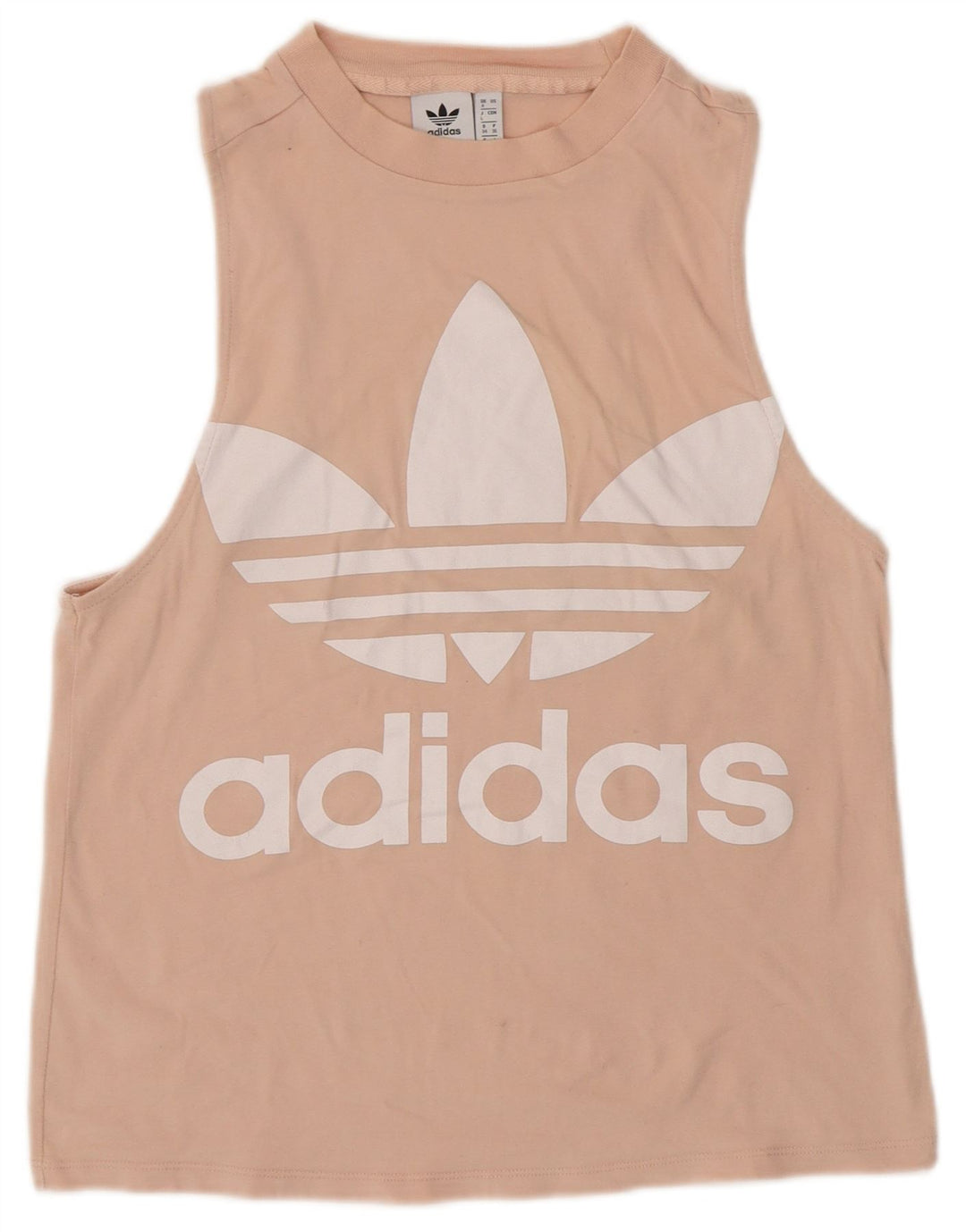 Adidas ženski gornji dio prsluka s grafičkim motivima UK 8 Small Beige