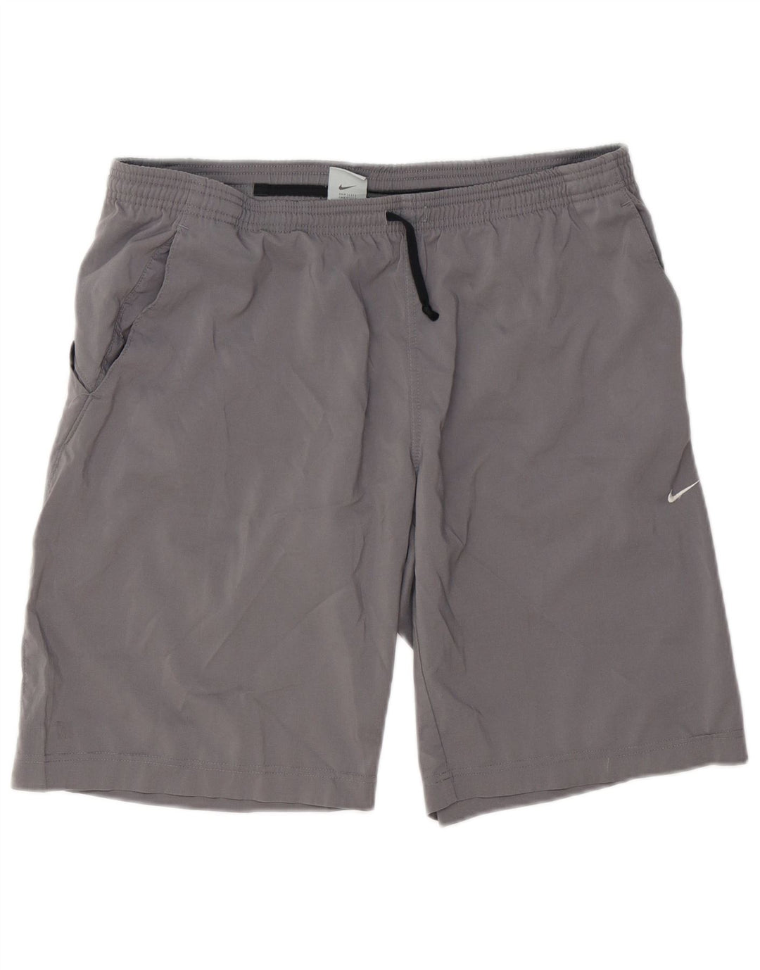 NIKE muške Dri Fit sportske kratke hlače velike sive boje od poliestera