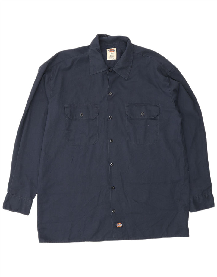 Dickies muška košulja velika tamnoplava poliester