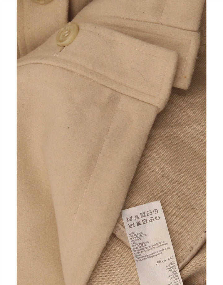 MINT VELVET ženska prevelika bomber jakna UK 14 srednje bež akril