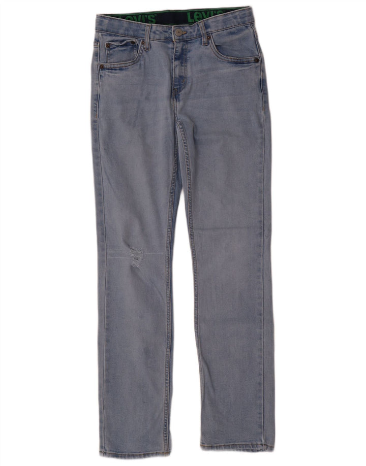 Levi's Boys 511 Oštećene uske traperice 15-16 godina W28 L30 plavi pamuk