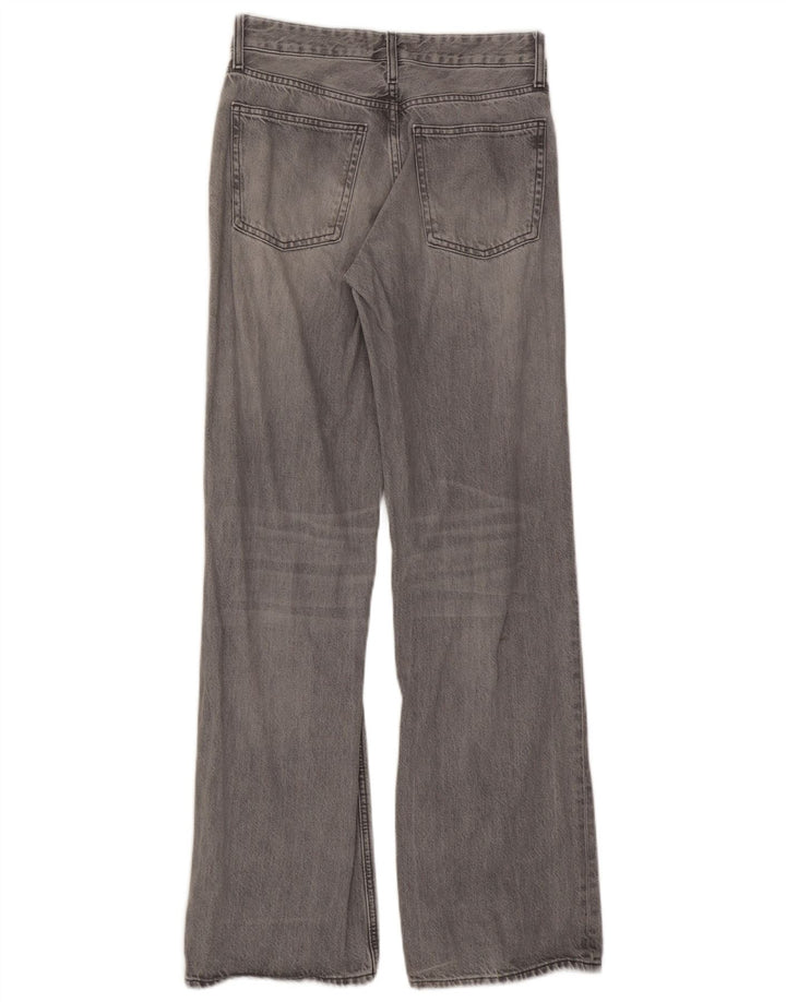 Ženske traperice Zara Bootcut EU 36 XS W26 L33 sivi pamuk