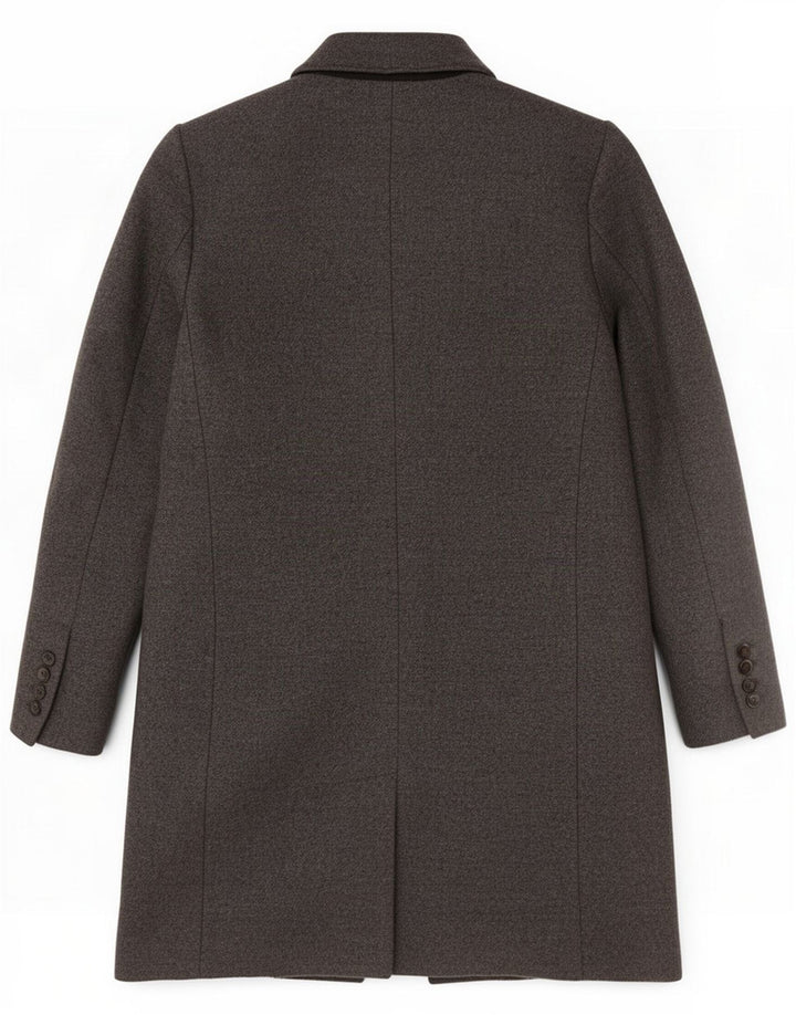 Zara Womens Overcoat UK 16 Large Grey