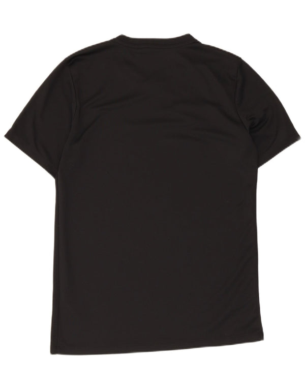 Nike Dri Fit majica kratkih rukava srednji crni poliester