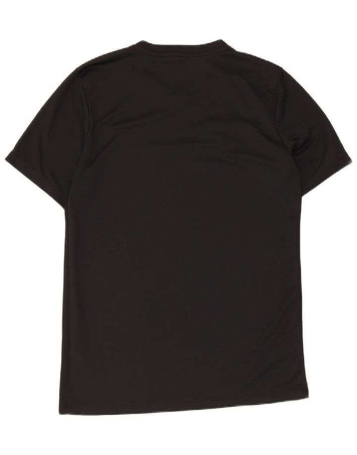Nike Dri Fit majica kratkih rukava srednji crni poliester