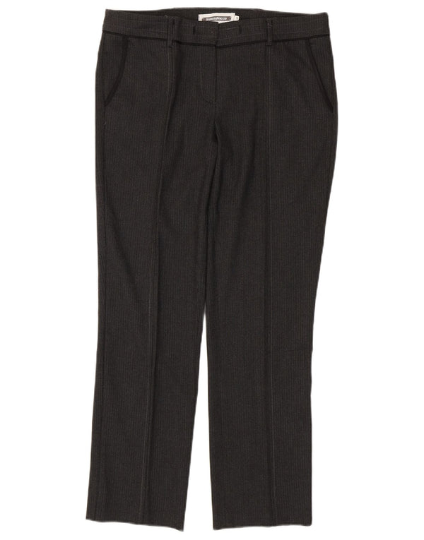 Biancoghiaccio ženske odijelne hlače IT 46 Large W32 L28 sive pruge