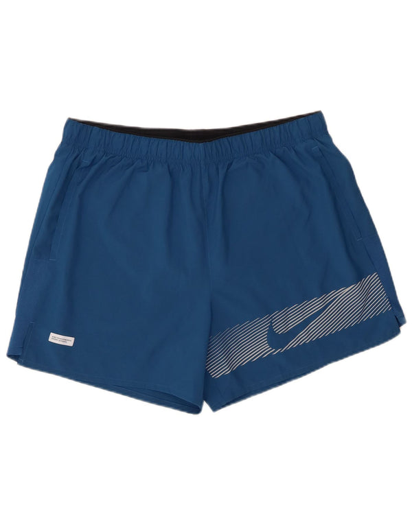 Nike Mens Dri Fit Graphic Sport Shorts Veliki plavi poliester