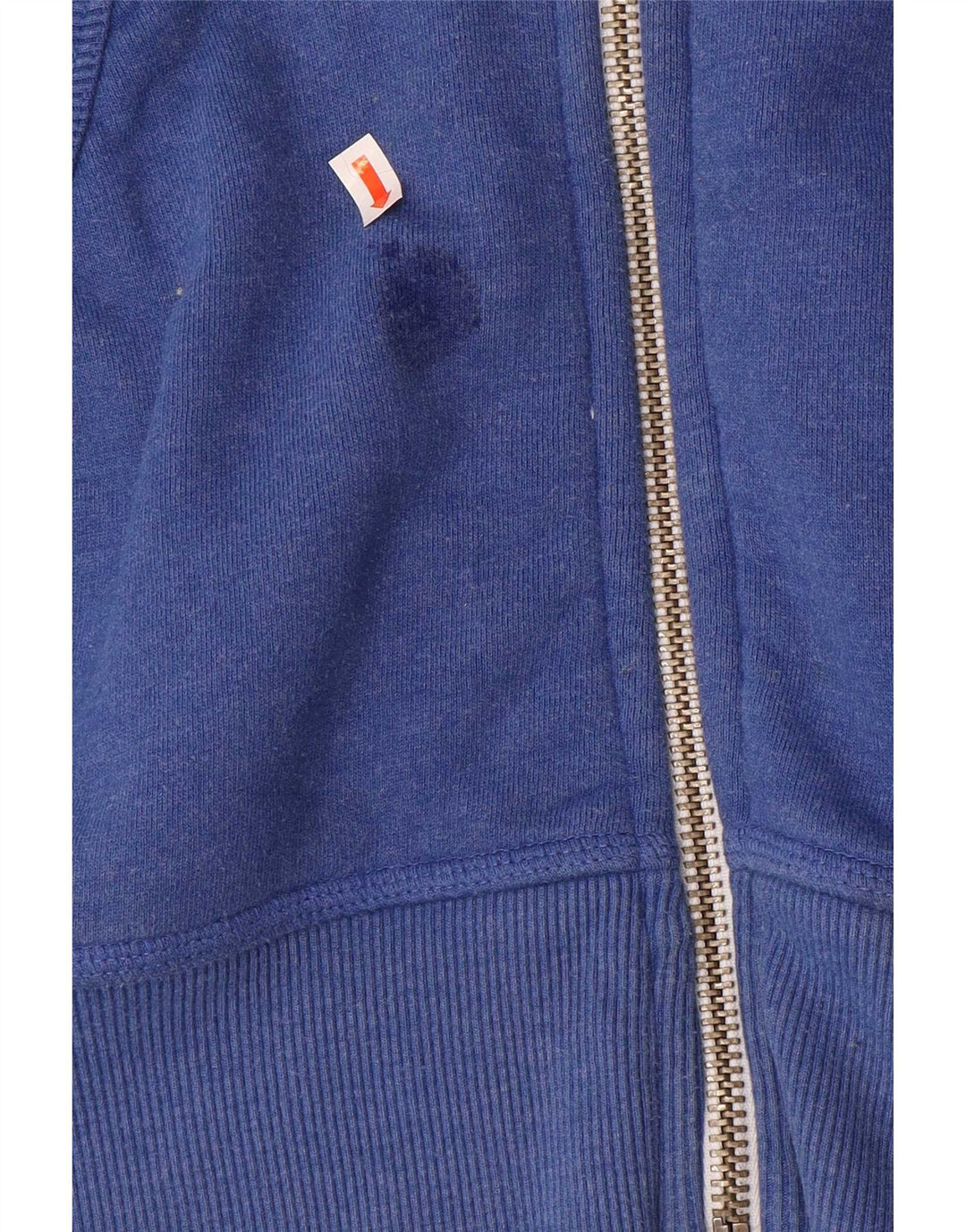 Superdry muški pulover s kapuljačom na patentni zatvarač Mali plavi pamuk