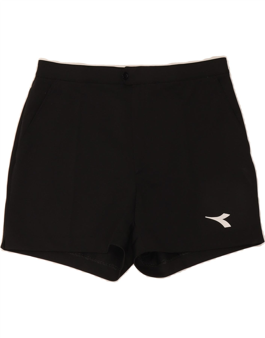 DIADORA Mens Chino Shorts UK 42 Large W34 Black Polyester Vintage Diadora and Second-Hand Diadora from Messina Hembry 