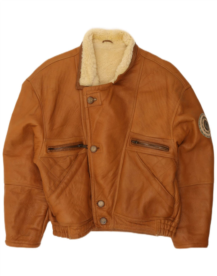 Vinci muška jakna s ovčicama IT 50 Large Brown Shearling