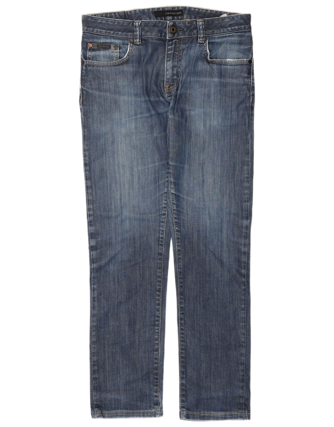 Calvin Klein Muške uske traperice W32 L30 Plave