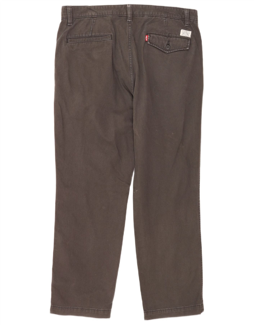 Levi's autentične muške chino hlače W34 L30 sivi pamuk