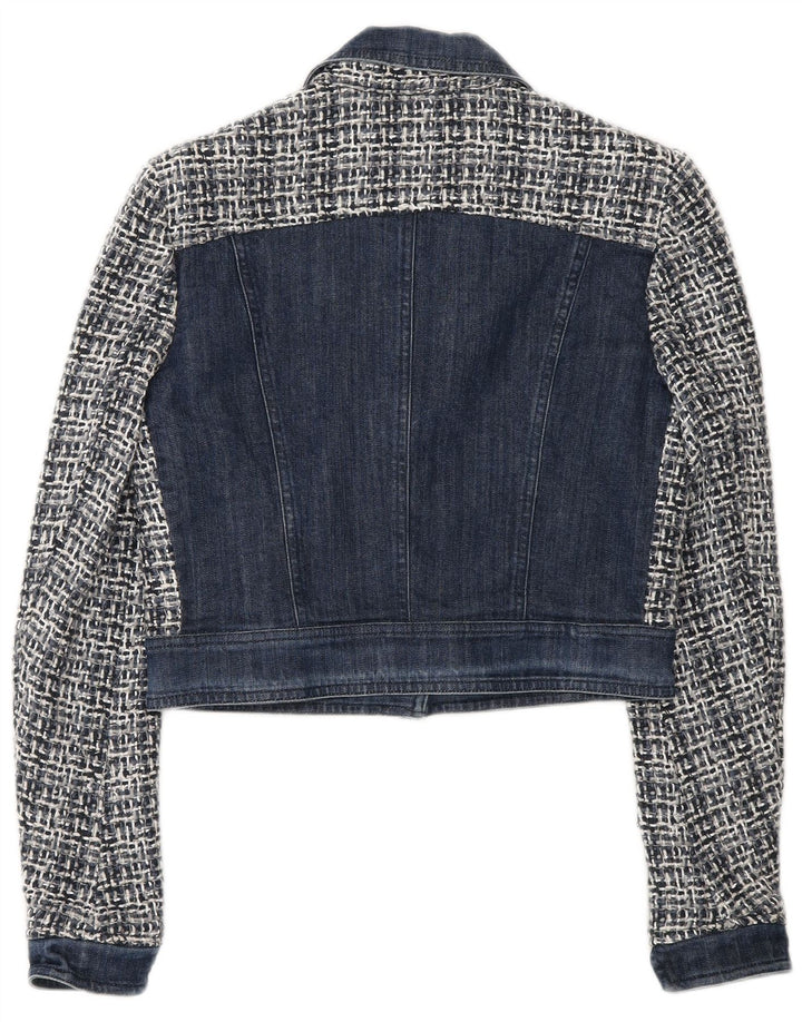 Guess By Marciano Ženska bomber jakna s apstraktnim uzorkom IT 42 srednje plava