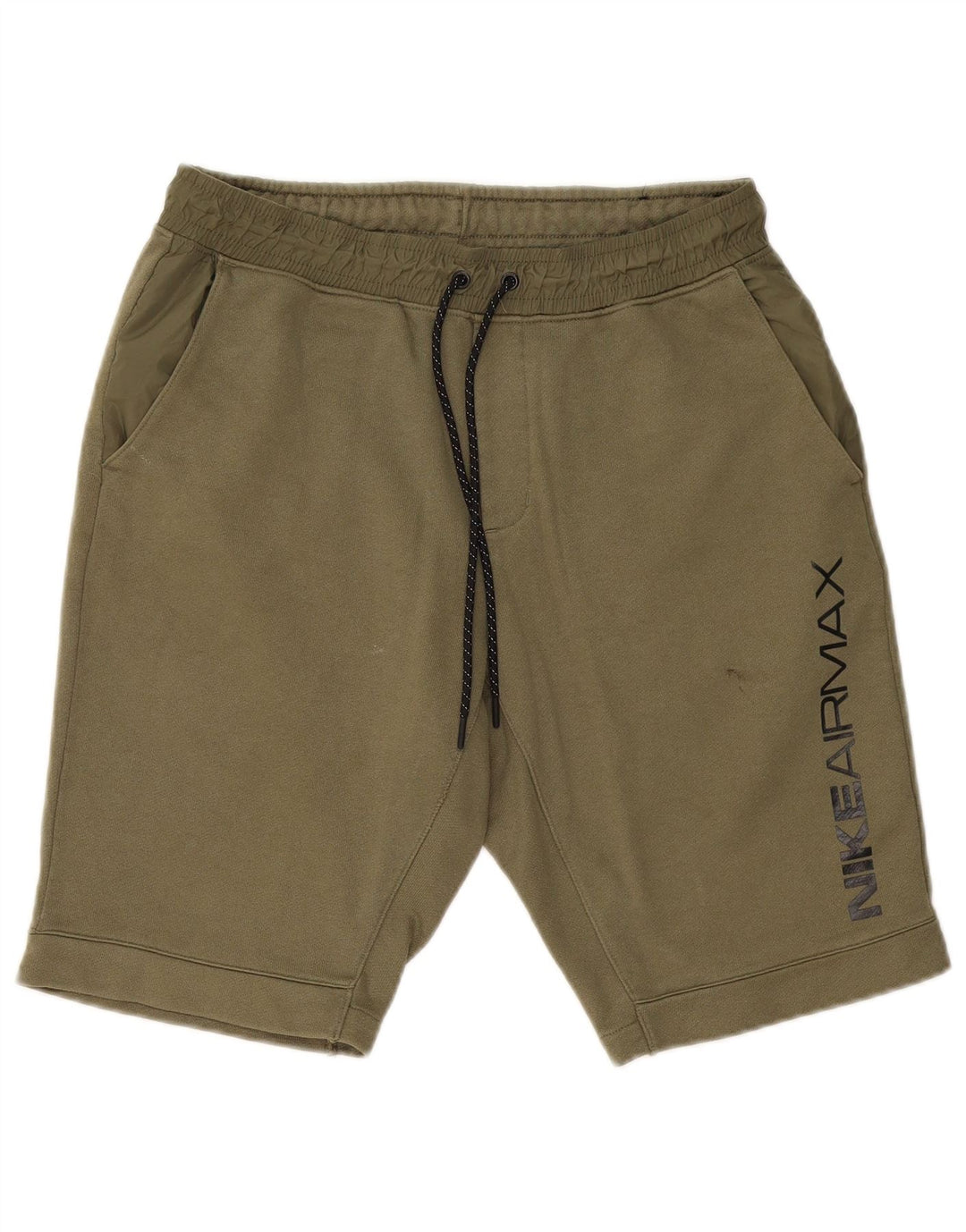 NIKE Muške sportske kratke hlače s grafičkim motivima, srednji kaki pamuk