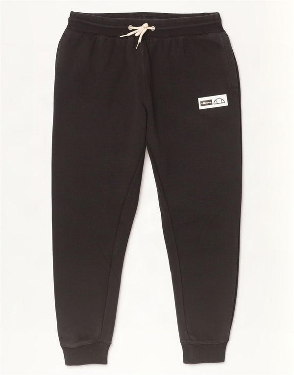 Ellesse muške trenirke hlače joggers XL crni pamuk