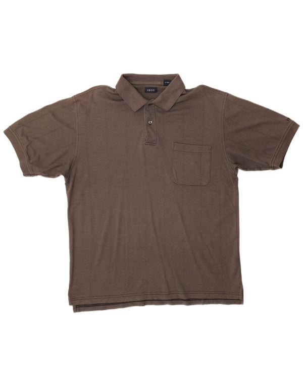 Izod muška polo majica srednje sivi pamuk