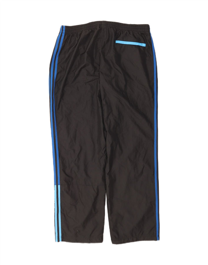 ADIDAS muške trenirke XL crne poliesterske hlače