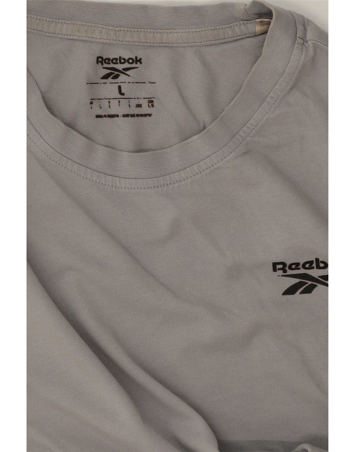 Reebok muška majica kratkih rukava velika siva