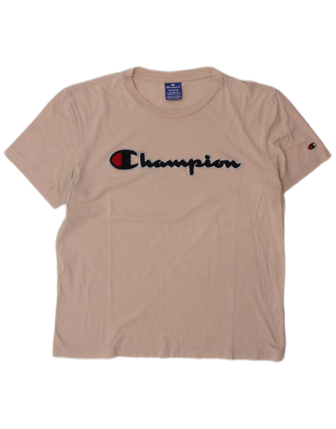 Champion, gornji dio srednje kratke majice s grafičkim motivima, ružičasti pamuk