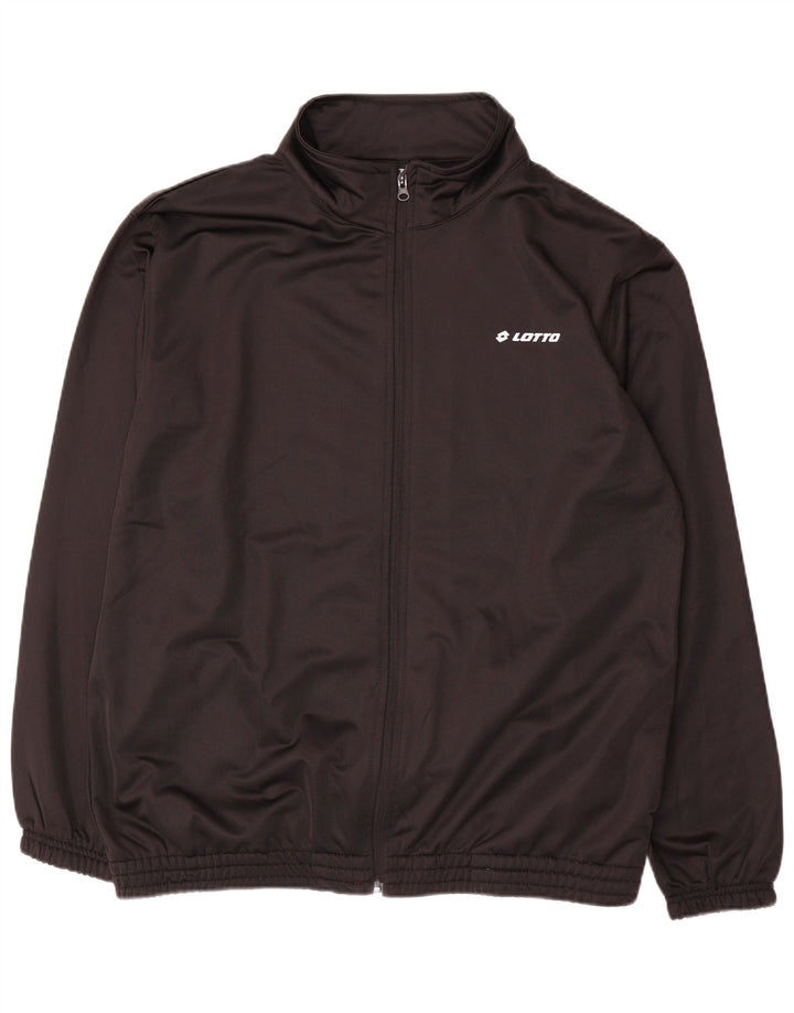 Lotto muška gornja jakna od trenirke 2XL crni poliester