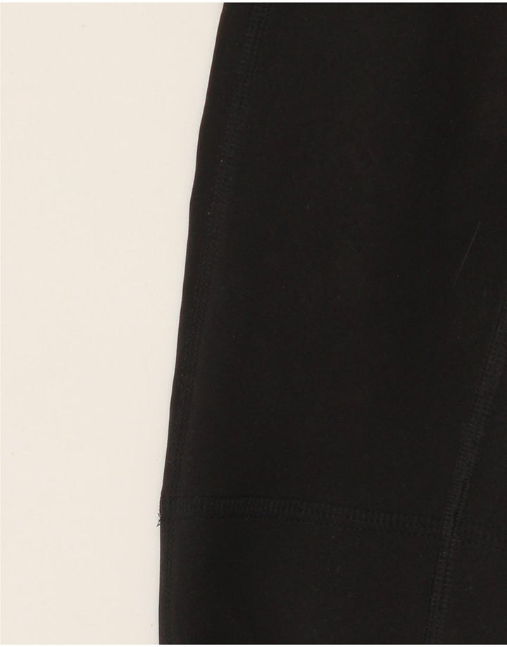 Adidas ženske tajice UK 8/10 male crne poliesterske