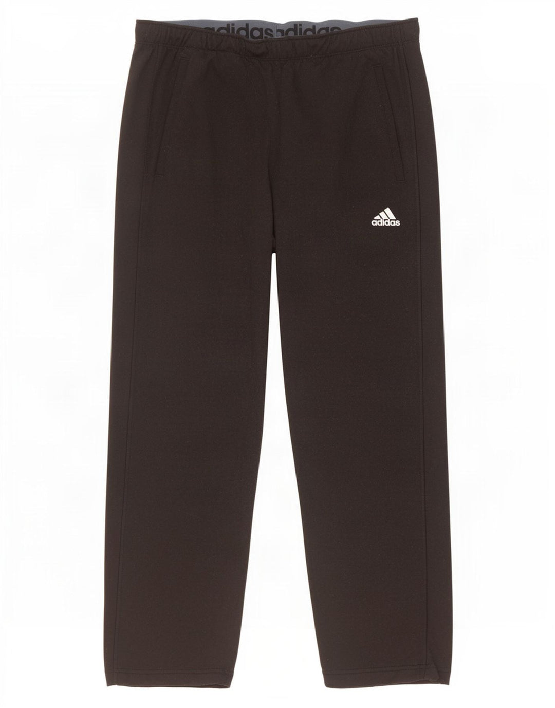 Adidas muške hlače za trenirku velike crne poliesterske