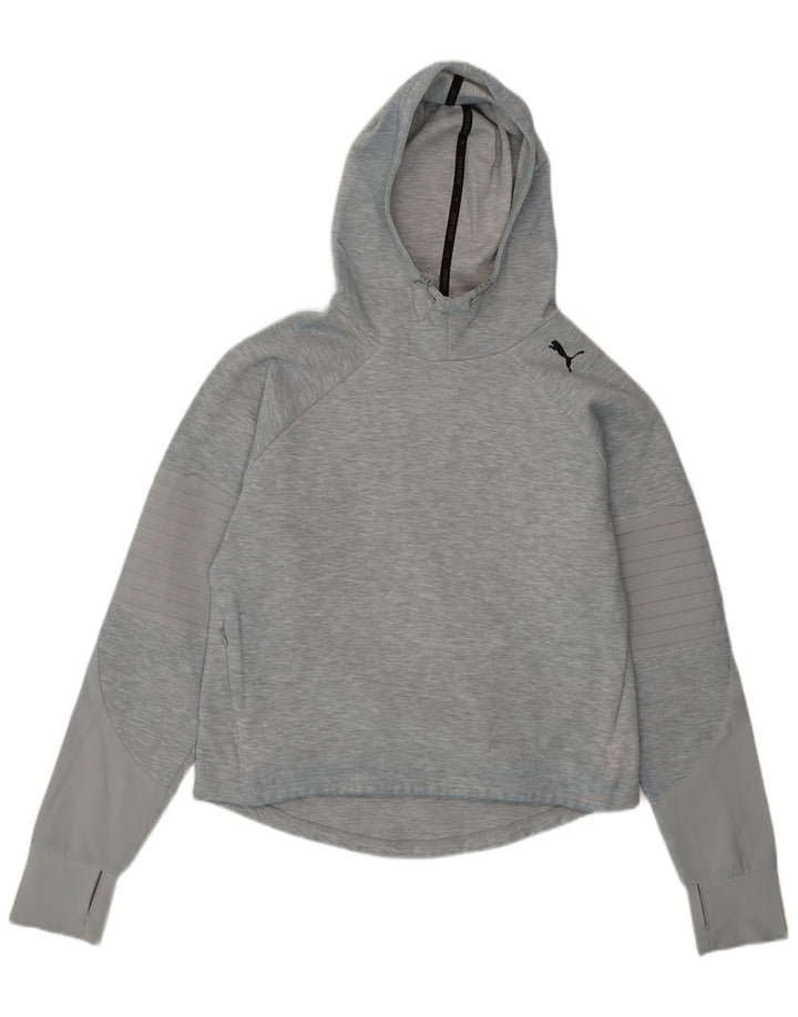 PUMA Ženska majica s kapuljačom UK 10 Mala siva