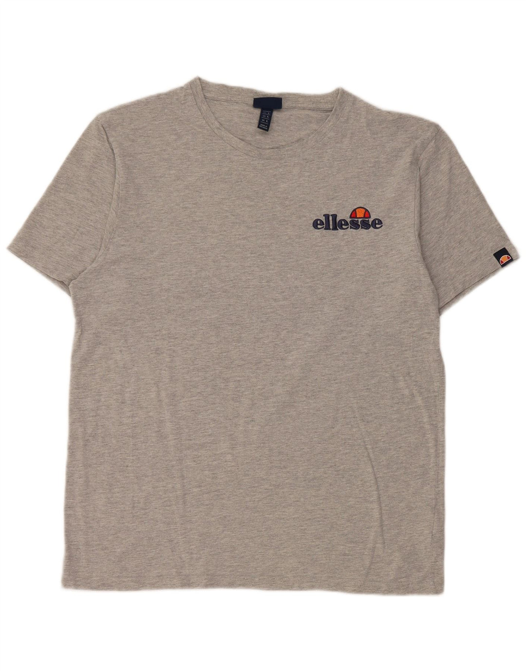 Ellesse Muška majica kratkih rukava Veliki sivi flekasti pamuk
