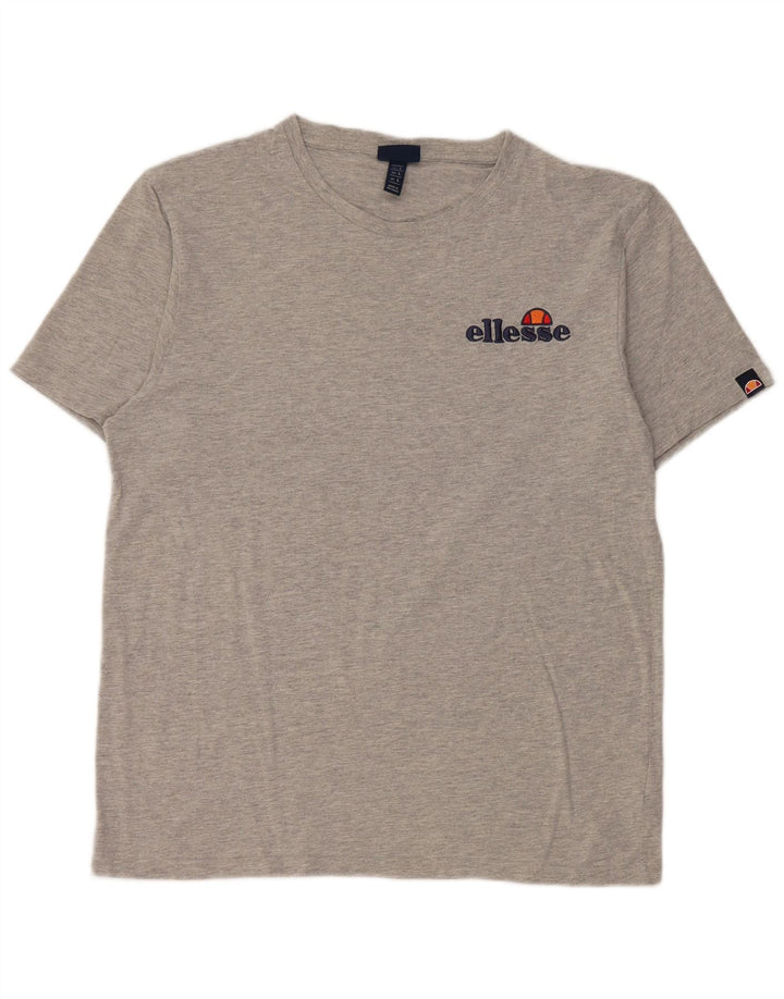 Ellesse Muška majica kratkih rukava Veliki sivi flekasti pamuk
