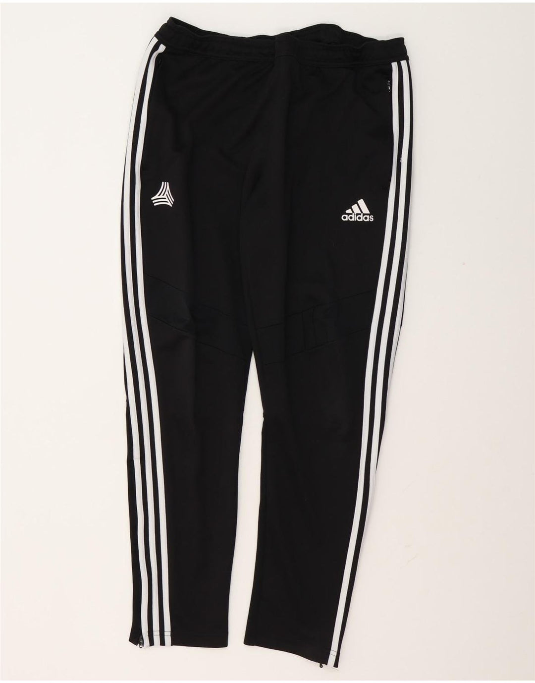 Adidas muške hlače od trenirke velike crne poliesterske