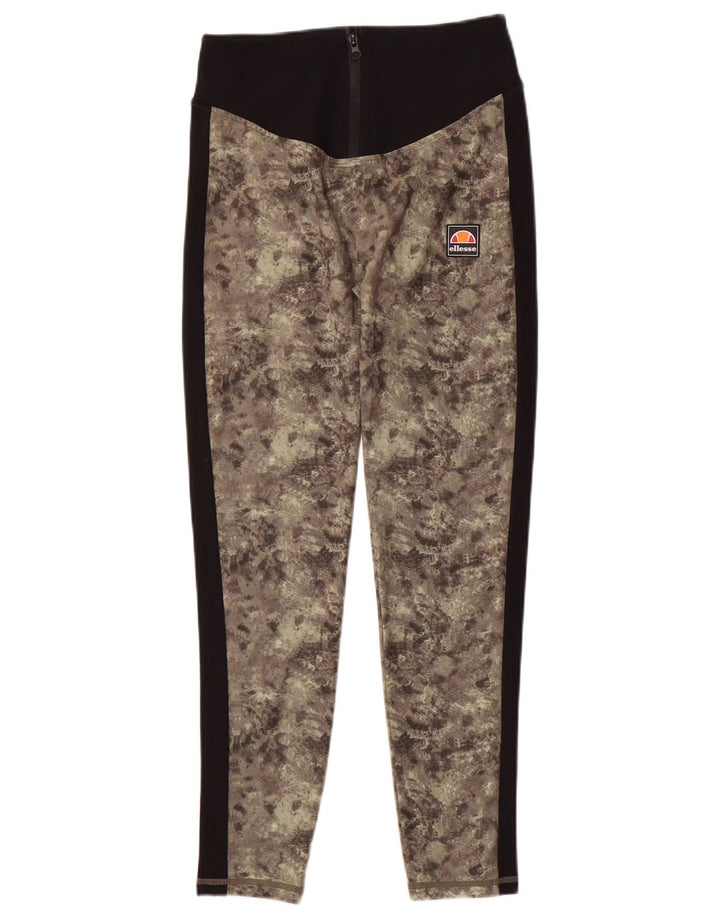 Ellesse ženske tajice UK 10 male zelene kamuflažne poliesterske boje